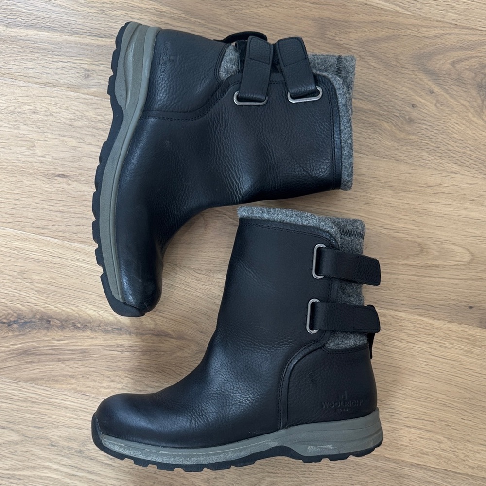 Black Ankle Boots for Women - Picture 2 of 8